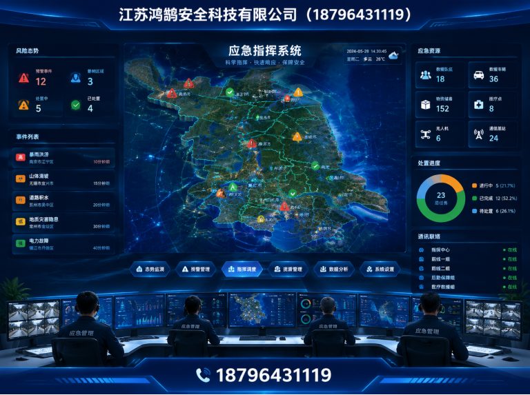 固原消防通信指挥展示图